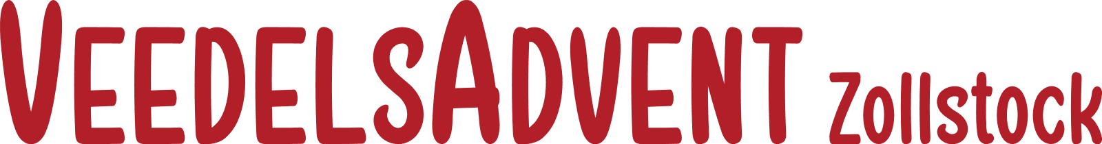 VeedelsAdvent Zollstock Logo