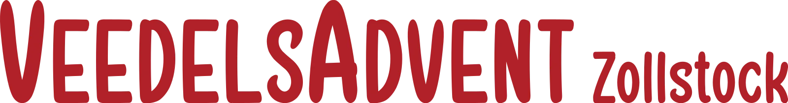 VeedelsAdvent Zollstock Logo